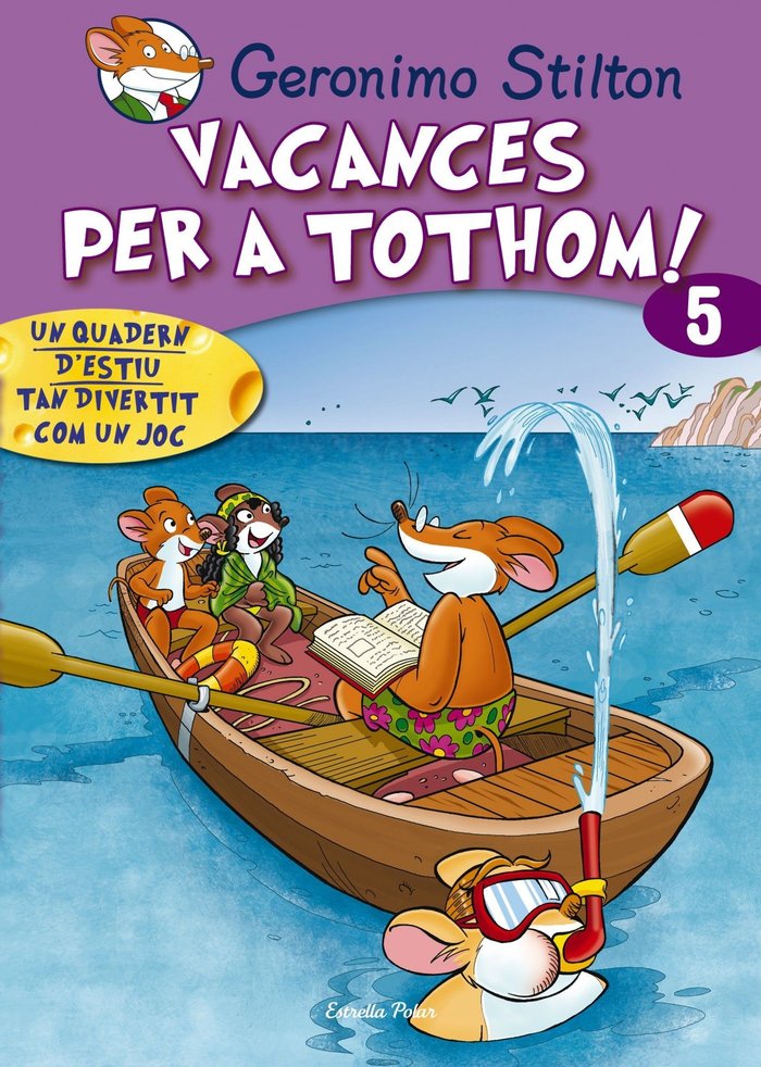 Vacances per tothom 5. Nou format, de Stilton | portada del libro