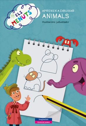 Els menuts aprenen a dibuixar animals, de AA. VV. | portada del libro