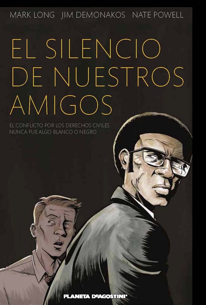 El silencio de nuestros amigos (novela gráfica), de Long | portada del libro