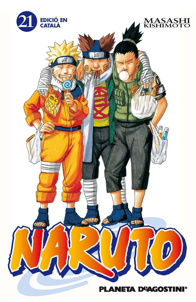 Naruto Català nº 21/72, de Kishimoto, Masashi | portada del libro