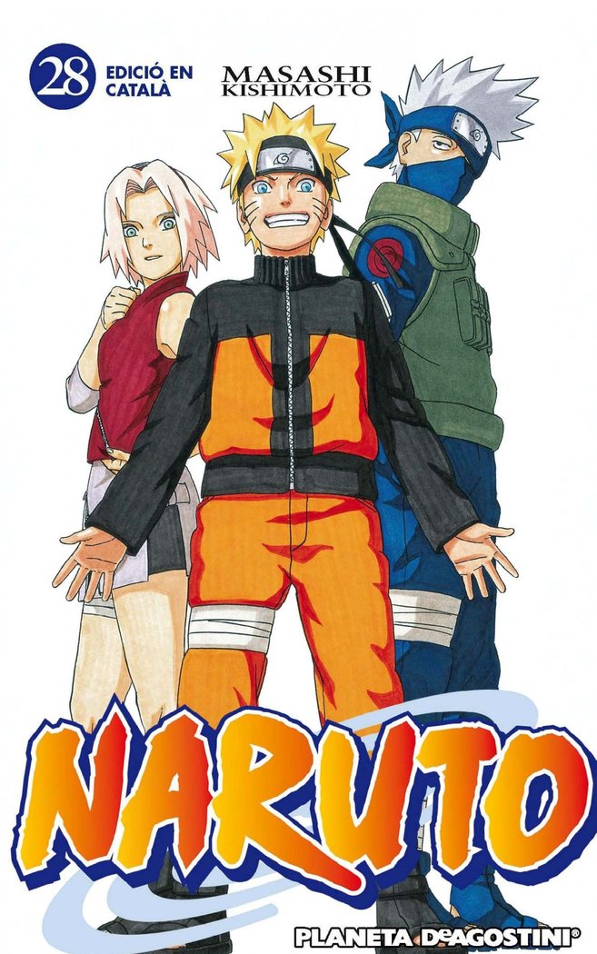 Naruto Català nº 28/72, de Kishimoto, Masashi | portada del libro