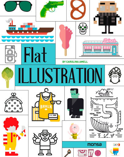 Flat Illustration, de Instituto Monsa de Ediciones | portada del libro