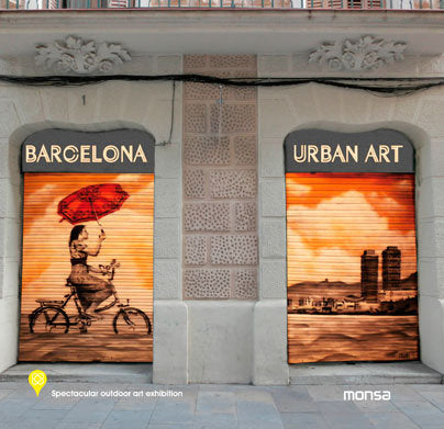 Barcelona Urban Art, de Instituto Monsa de Ediciones | portada del libro