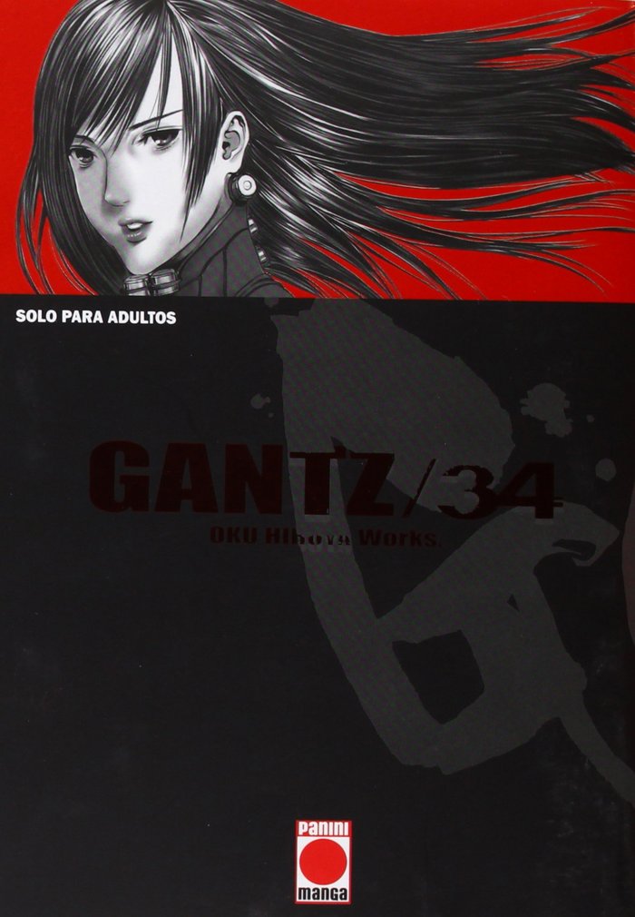 GANTZ 34, de OYU, HIROKA | portada del libro
