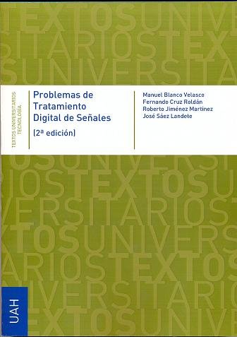 Problemas de Tratamiento Digital de Señales, de Blanco Velasco | portada del libro