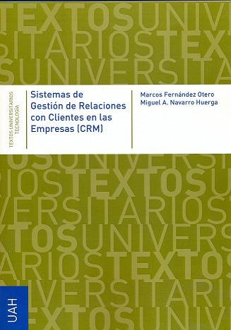 Sistemas de Gestión de Relaciones con Clientes en las Empresas (CRM), de Fernández Otero | portada del libro