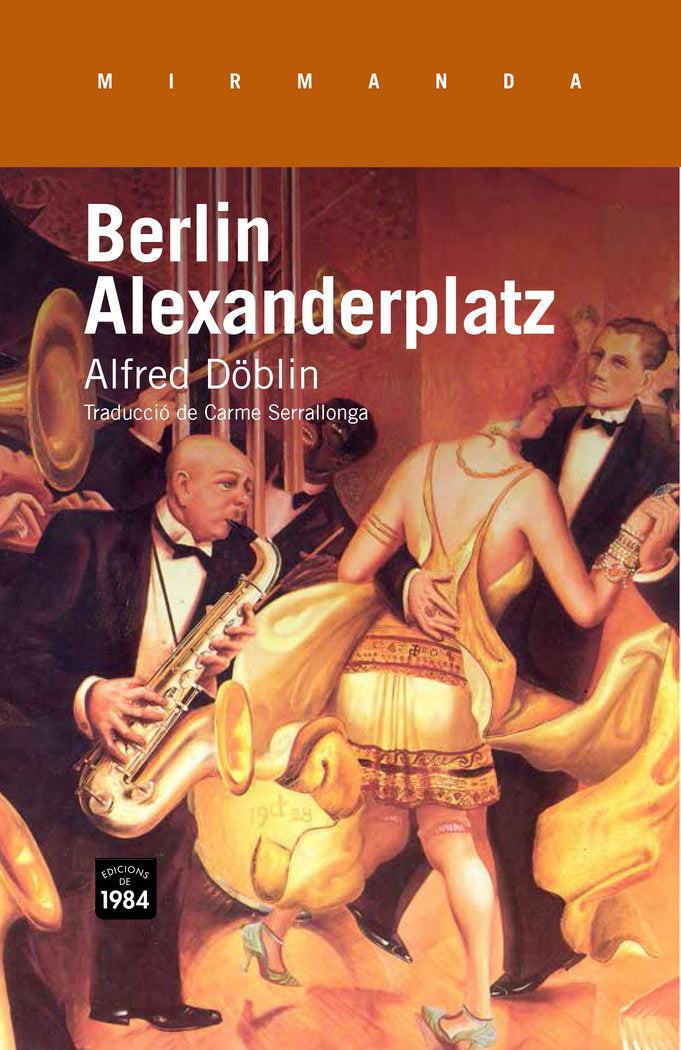Berlin Alexanderplatz, de Döblin, Alfred | portada del libro