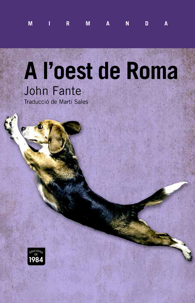 A l'oest de Roma, de Fante, John | portada del libro