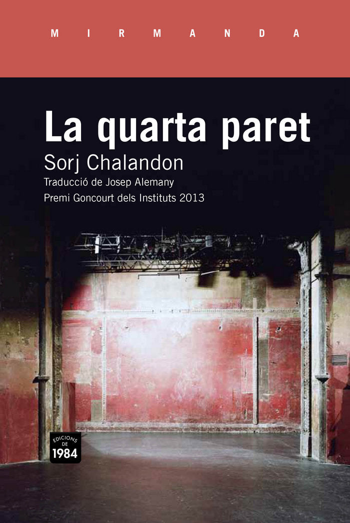 La quarta paret, de Chalandon, Sorj | portada del libro