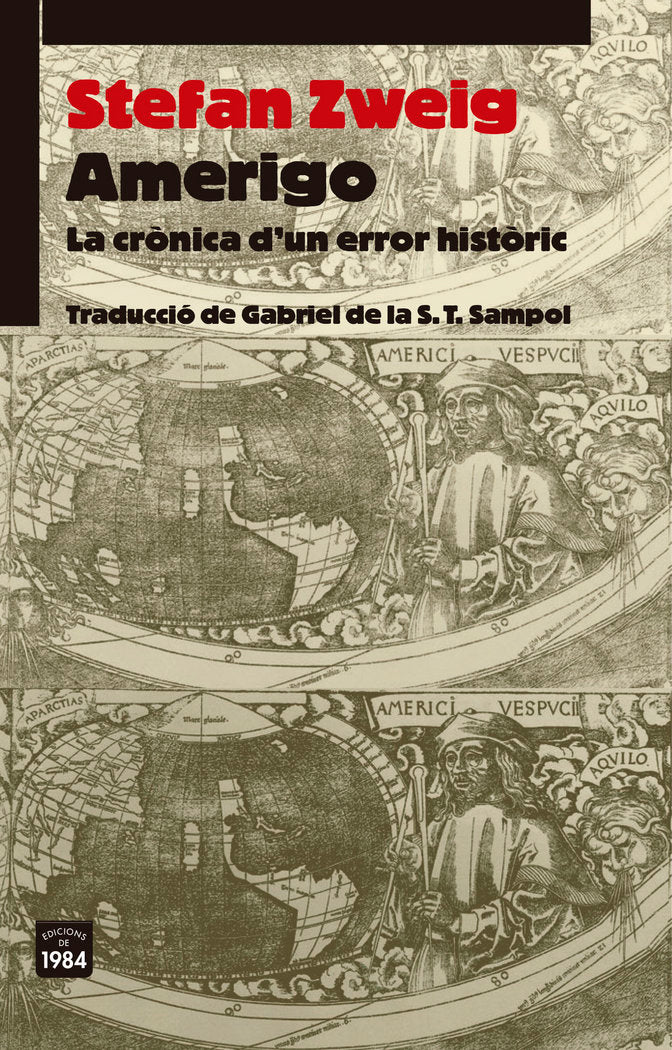 Amerigo, de Zweig, Stefan | portada del libro