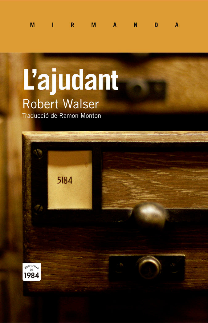 L'ajudant, de Walser, Robert | portada del libro