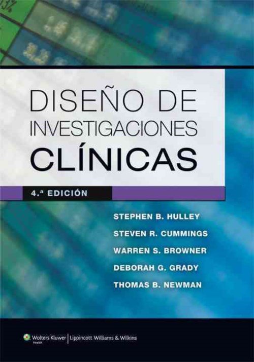Diseño de investigaciones clínicas, de Hulley | portada del libro