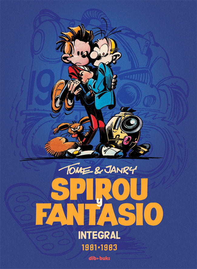 Spirou y Fantasio Integral 13, de Tome | portada del libro