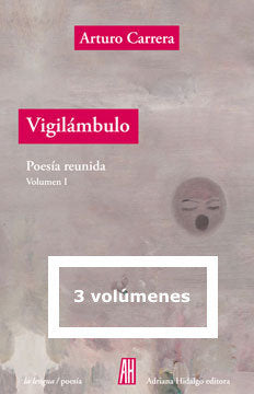 Vigilambulo.poesia reunida.volumenes I, II, III, de CARRERA | portada del libro