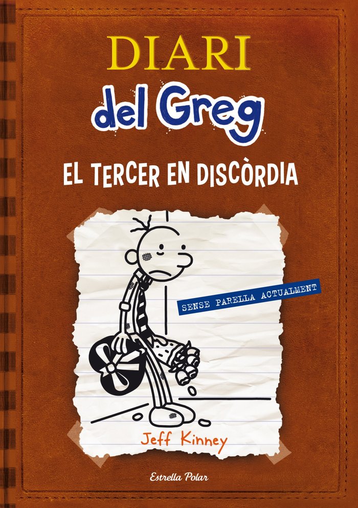 Diari del Greg 7. El tercer en discòrdia, de Kinney, Jeff | portada del libro