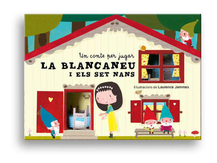 Blancaneu i els set nans. Un conte per jugar, de Autors, Diversos | portada del libro
