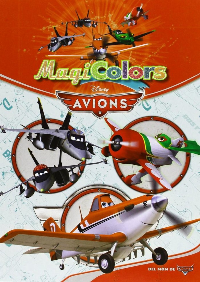Magicolors. Avions, de Autors | portada del libro
