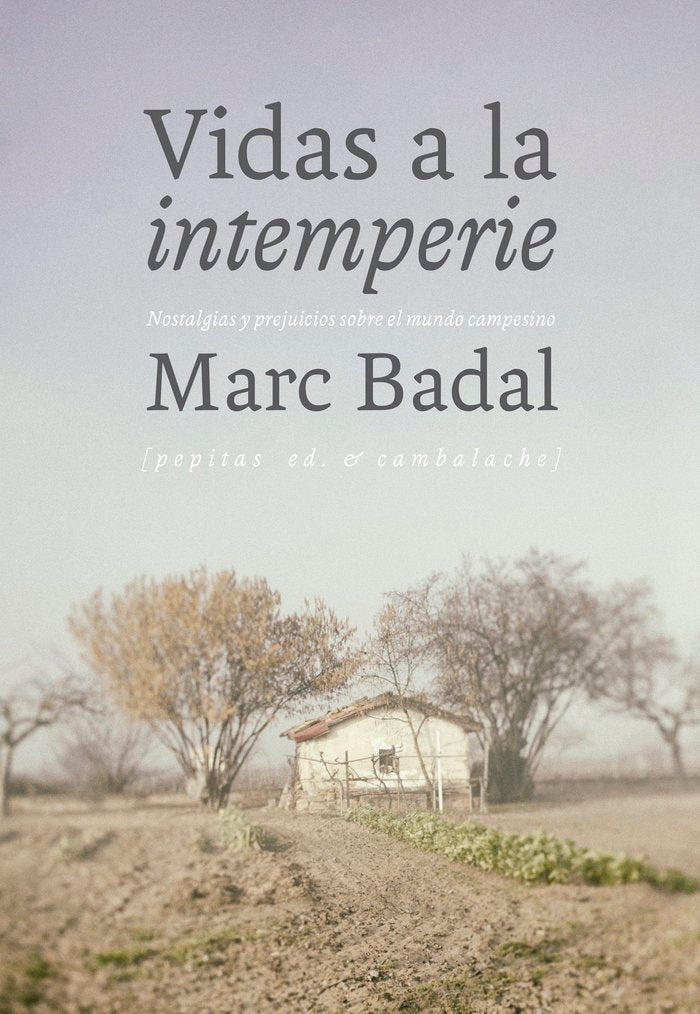 Vidas a la intemperie, de Badal Pijoan, Marc | portada del libro