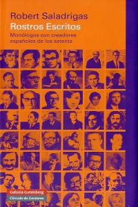 ROSTROS ESCRITOS, de Saladrigas | portada del libro
