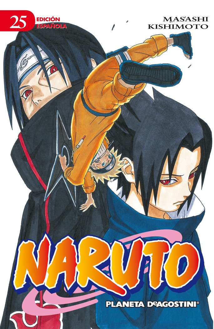 Naruto nº 25/72, de Kishimoto, Masashi | portada del libro