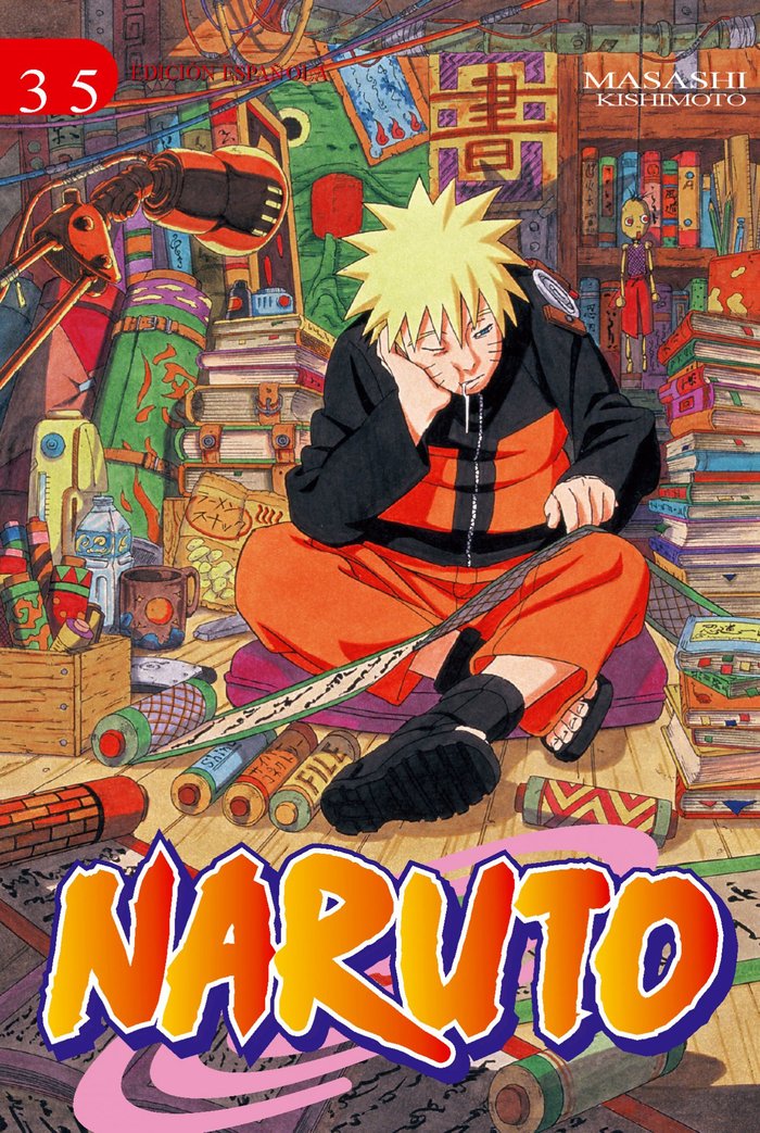 Naruto nº 35/72, de Kishimoto, Masashi | portada del libro