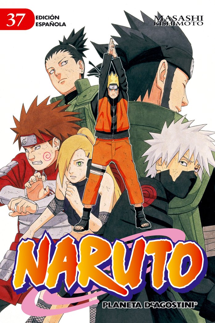 Naruto nº 37/72, de Kishimoto, Masashi | portada del libro