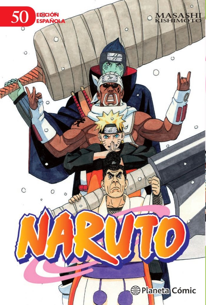 Naruto nº 50/72, de Kishimoto, Masashi | portada del libro