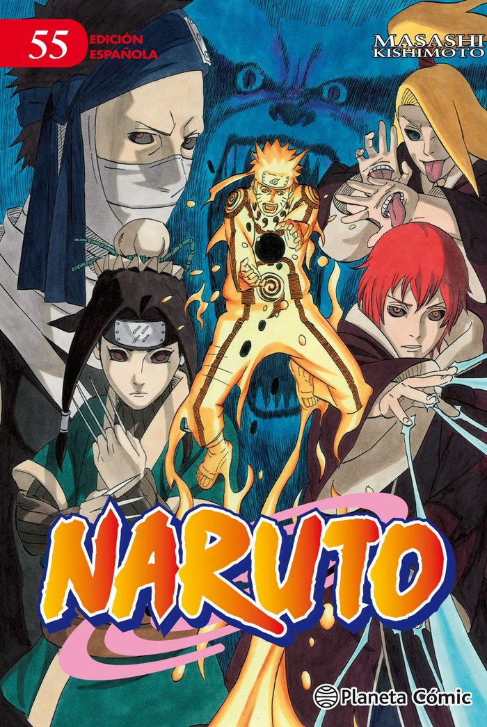 Naruto nº 55/72, de Kishimoto, Masashi | portada del libro