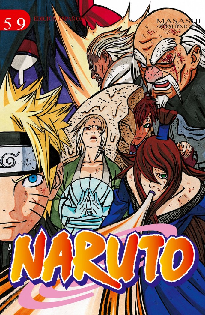 Naruto nº 59/72, de Kishimoto, Masashi | portada del libro
