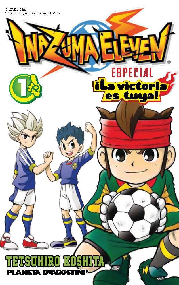 Inazuma Eleven ¡La victoria es tuya! nº 01/02, de Koshita, Tetsuhiro | portada del libro