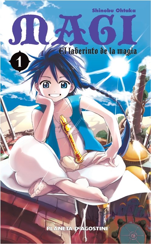 Magi El laberinto de la magia nº 01/37, de Ohtaka, Shinobu | portada del libro