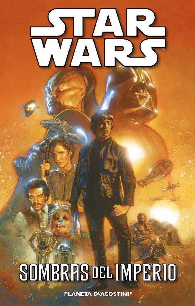 Star Wars Omnibus Sombras del Imperio, de AA. VV. | portada del libro