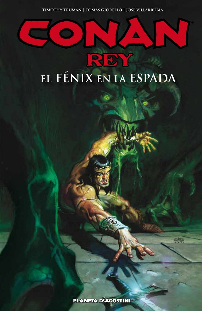 Conan Rey El fénix en la espada, de Giorello | portada del libro