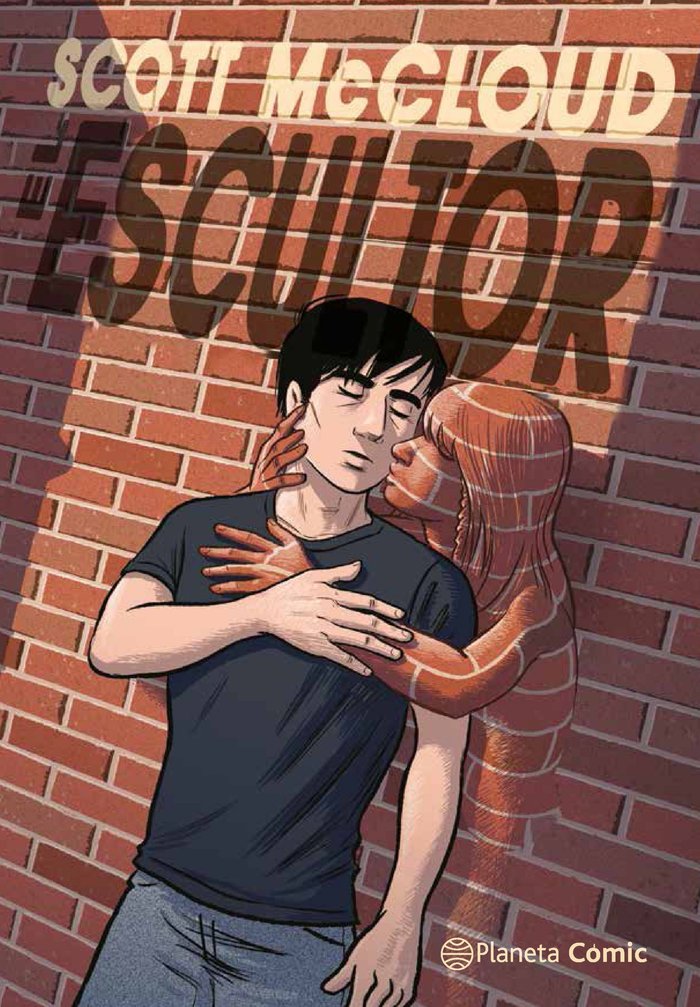 El escultor (novela gráfica), de McCloud | portada del libro