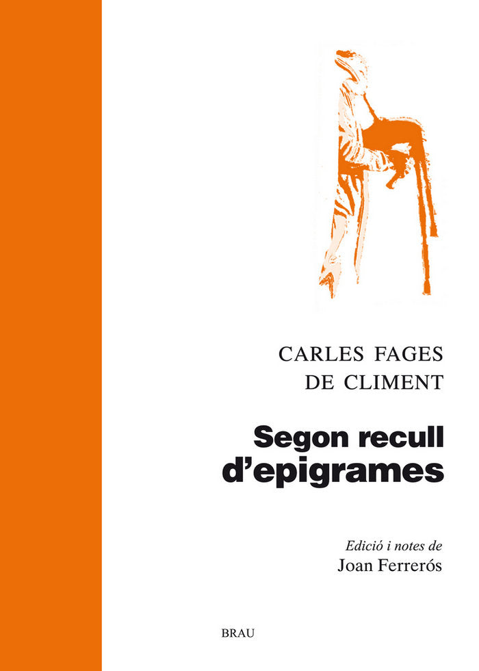 Segon recull d' epigrames, de Fages de Climent, Carles | portada del libro