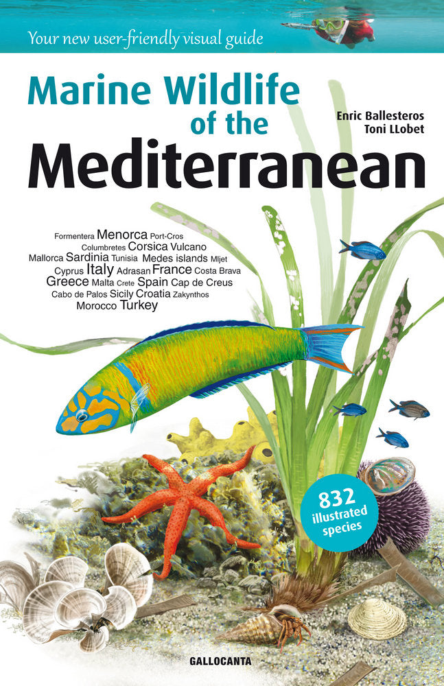 Marine Wildlife of the Mediterranean, de Ballesteros Sagarra, Enric | portada del libro