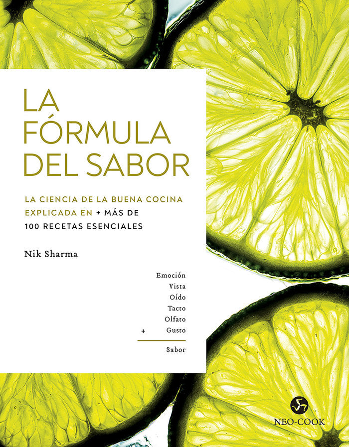 LA FORMULA DEL SABOR, de SHARMA, NIK | portada del libro