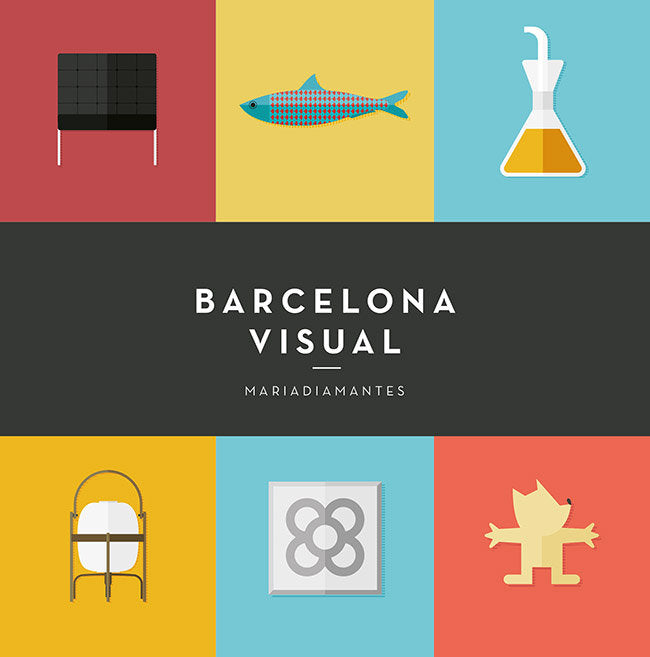 Barcelona Visual, de MARIADIAMANTES#Veloy Planas | portada del libro