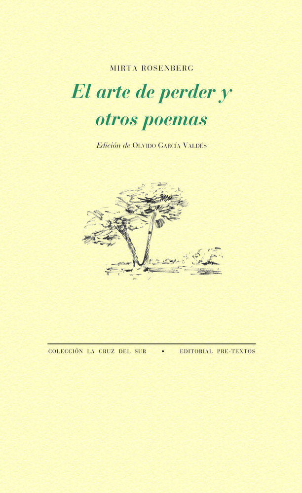 ARTE DE PERDER Y OTROS POEMAS, EL, de Rosenberg | portada del libro