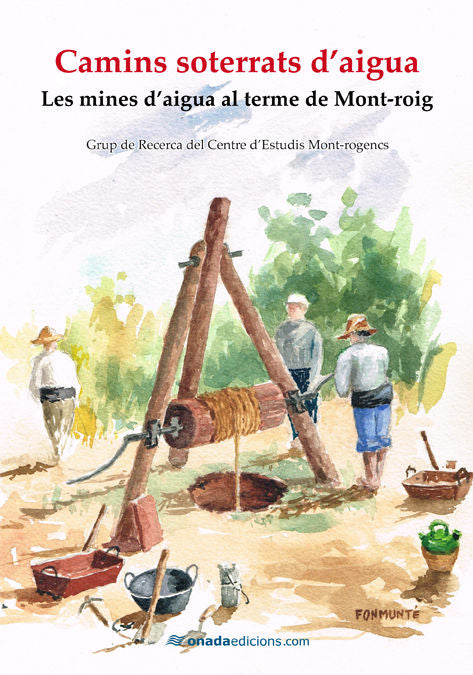 Camins soterrats dÆaigua | portada del libro