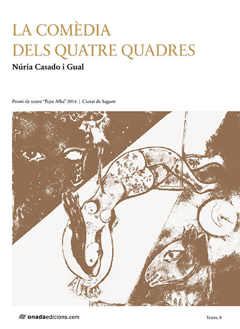 La comèdia dels quatre quadres, de Casado Gual, Núria | portada del libro