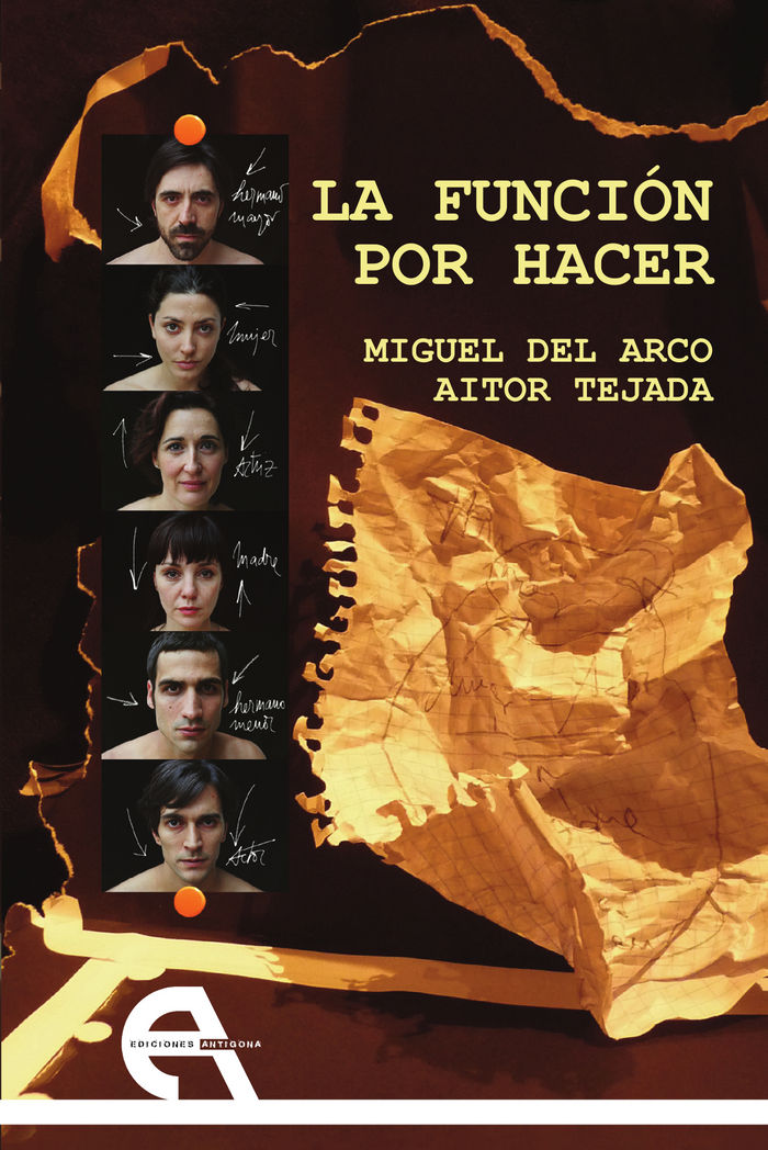 La función por hacer, de Del Arco, Miguel | portada del libro