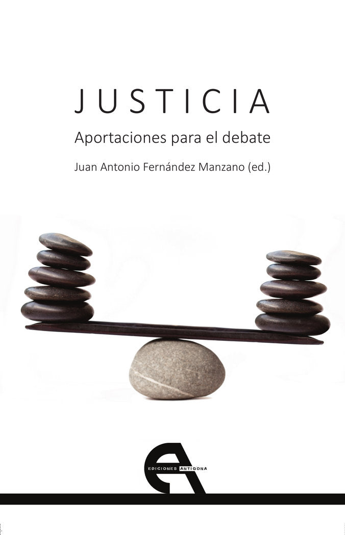 Justicia. Aportaciones para el debate, de Alonso, Andoni | portada del libro