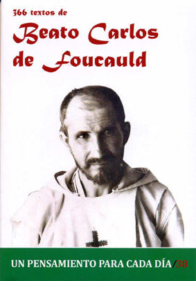 366 Textos del Beato Carlos de Foucauld, de Cervera Barranco, Pablo | portada del libro