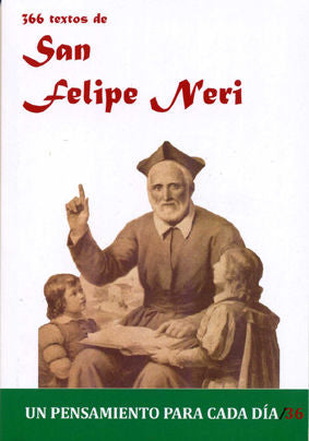 366 Textos de San Felipe Neri, de Cervera Barranco, Pablo | portada del libro