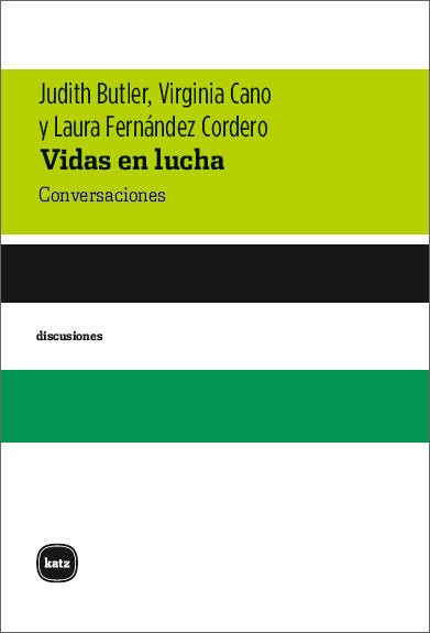 Vidas en lucha, de Butler, Judith | portada del libro