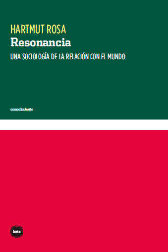 Resonancia, de Rosa, Hartmut | portada del libro