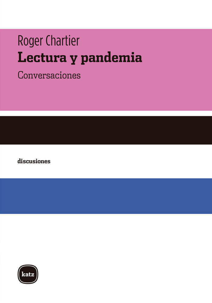 Lectura y pandemia, de Chartier, Roger | portada del libro