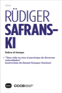 SOBRE EL TIEMPO, de Safranski | portada del libro