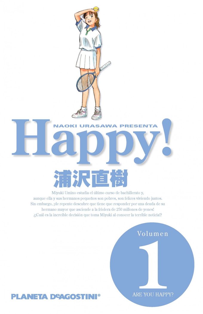 Happy! nº 01/15, de Urasawa, Naoki | portada del libro
